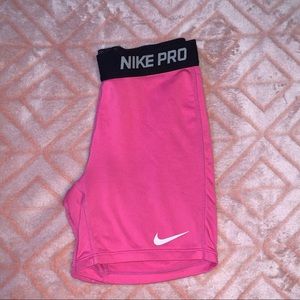 Hot Pink Nike Pro’s